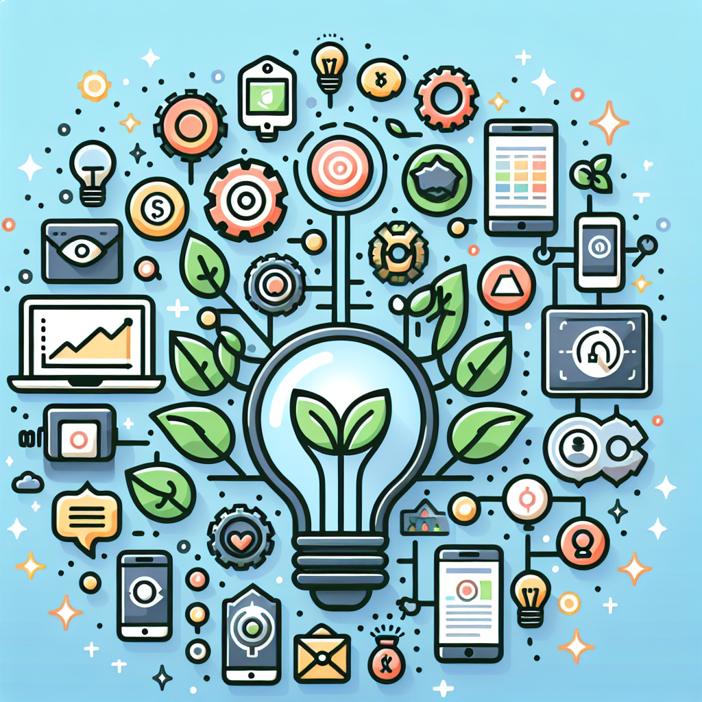 제이에이치비즈 앱개발 및 마케팅 브랜드: 혁신과 신뢰의 상징 - DALL-E 이미지 2